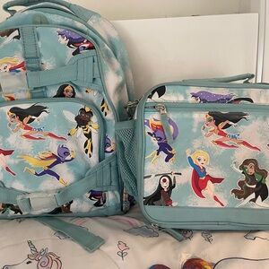 Superhero Backpack and Lunchbox Set